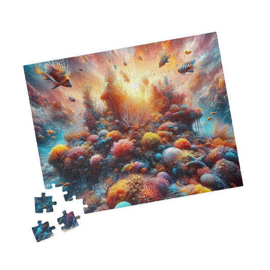 Reef rhapsody: Symphony of colors, jigsaw puzzle