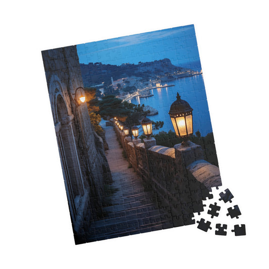 The Lantern-Lit Path to Serenity - Jigsaw Puzzle (110, 252, 520, 1014-piece)