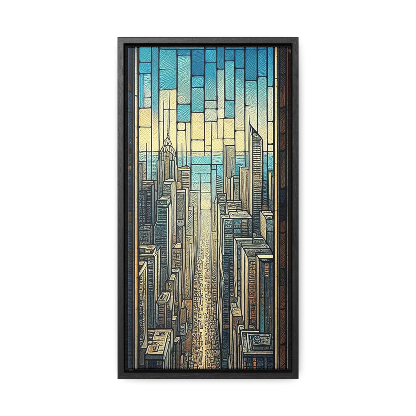 Canvas Wraps, The Stained Cityscape