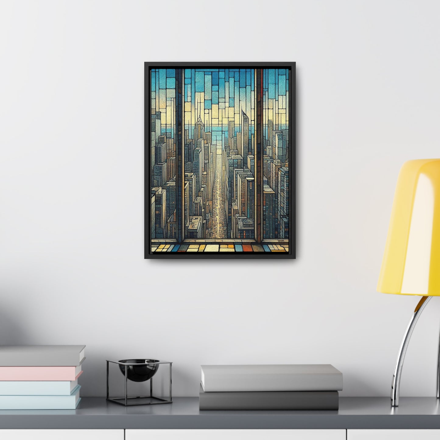 Canvas Wraps, The Stained Cityscape