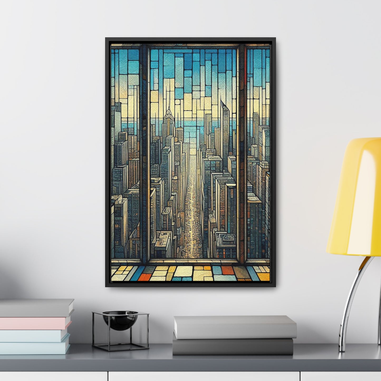 Canvas Wraps, The Stained Cityscape