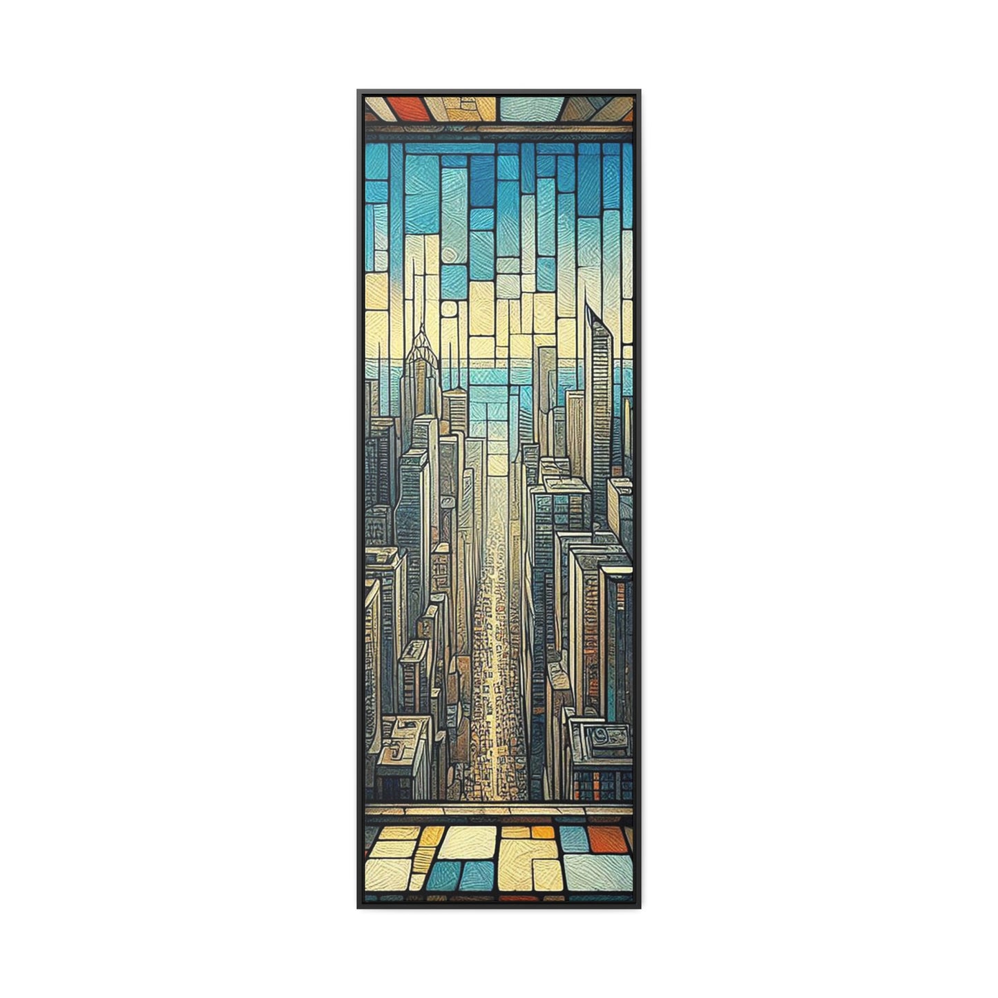 Canvas Wraps, The Stained Cityscape