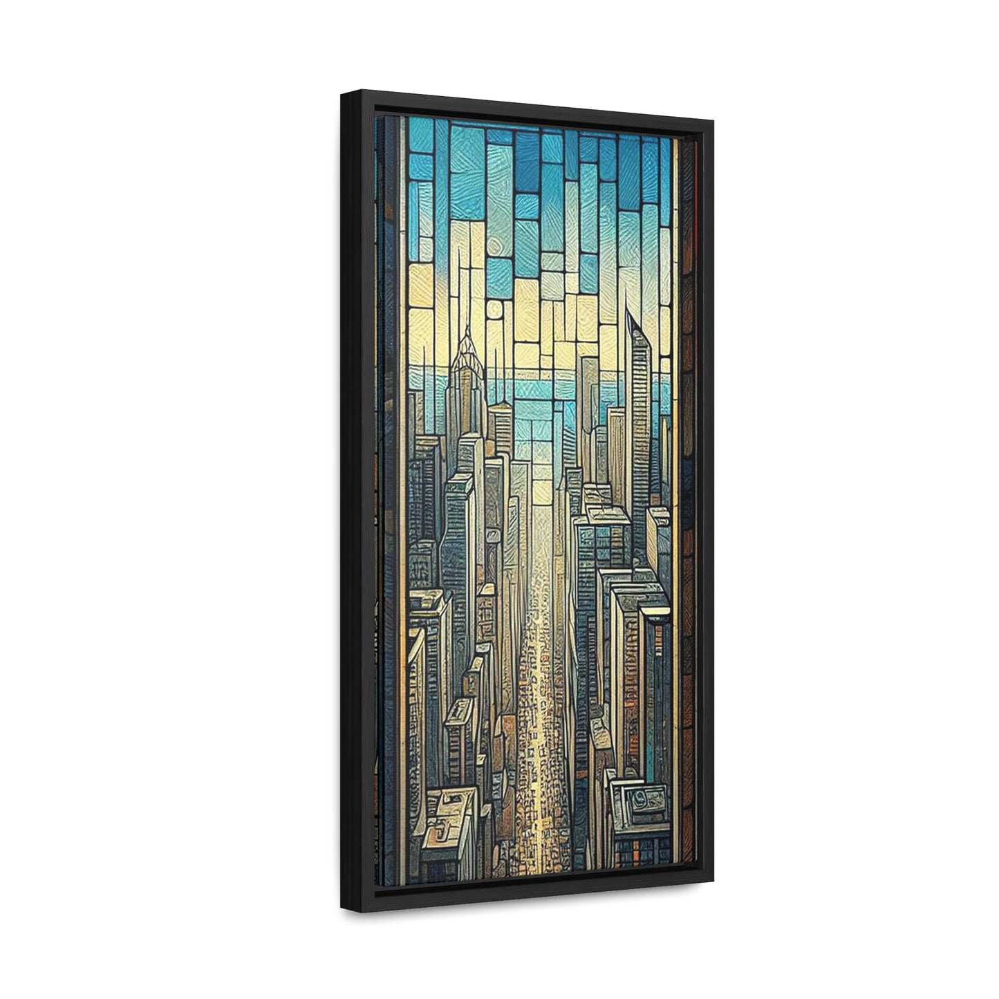 Canvas Wraps, The Stained Cityscape