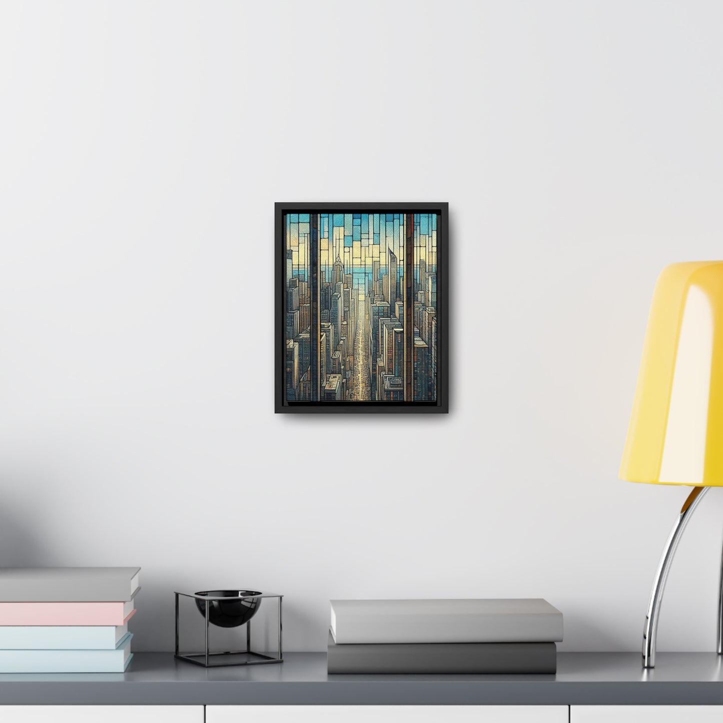 Canvas Wraps, The Stained Cityscape