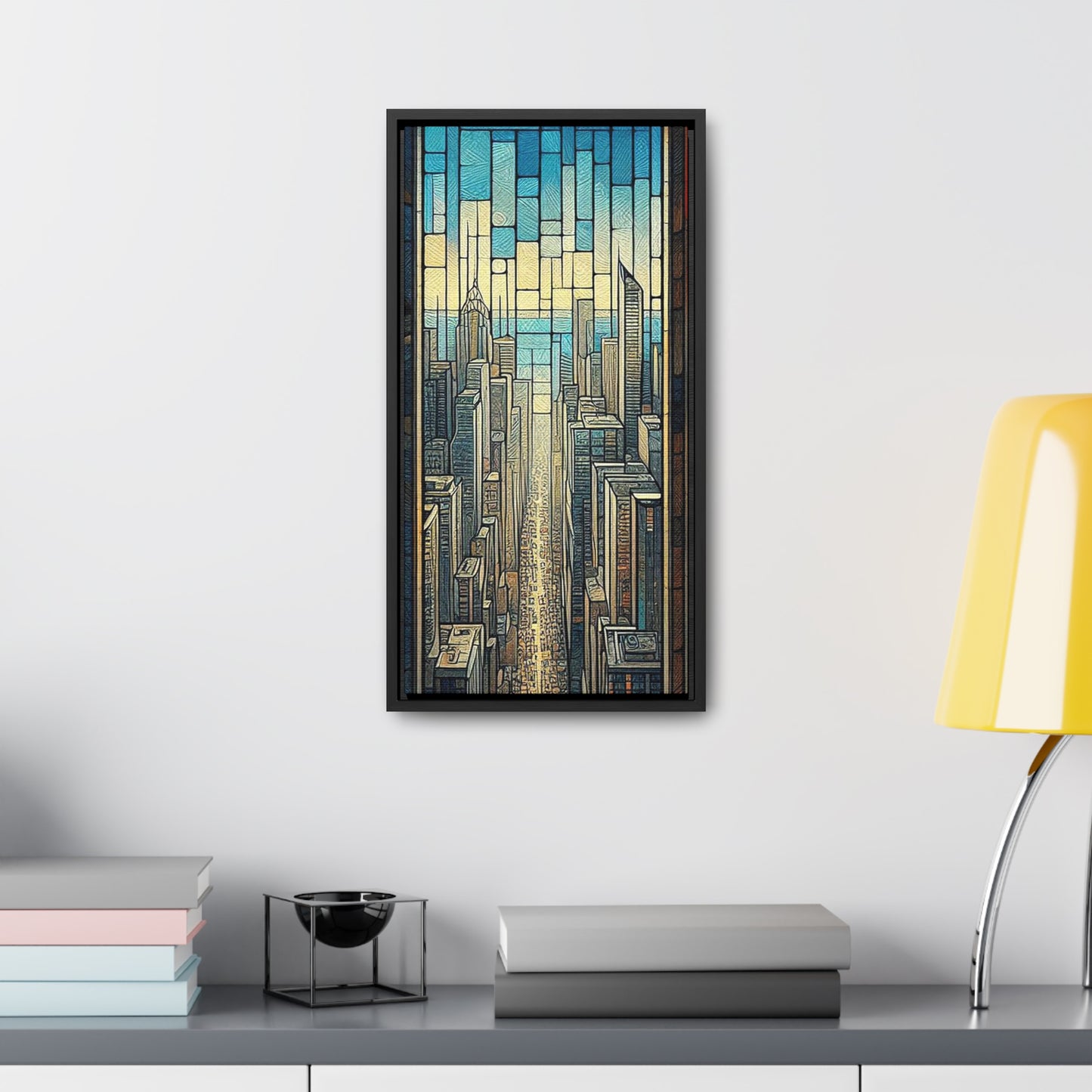 Canvas Wraps, The Stained Cityscape