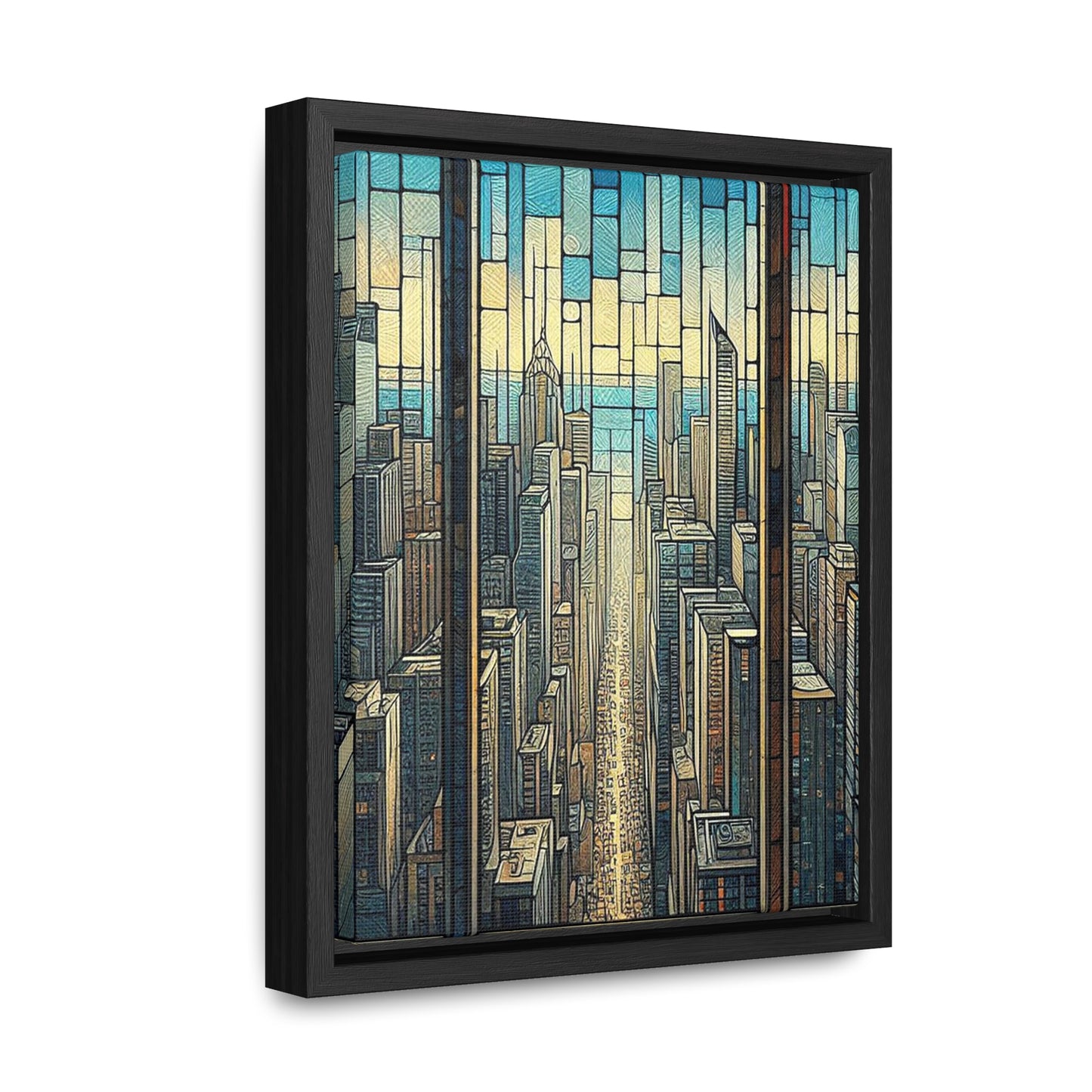 Canvas Wraps, The Stained Cityscape